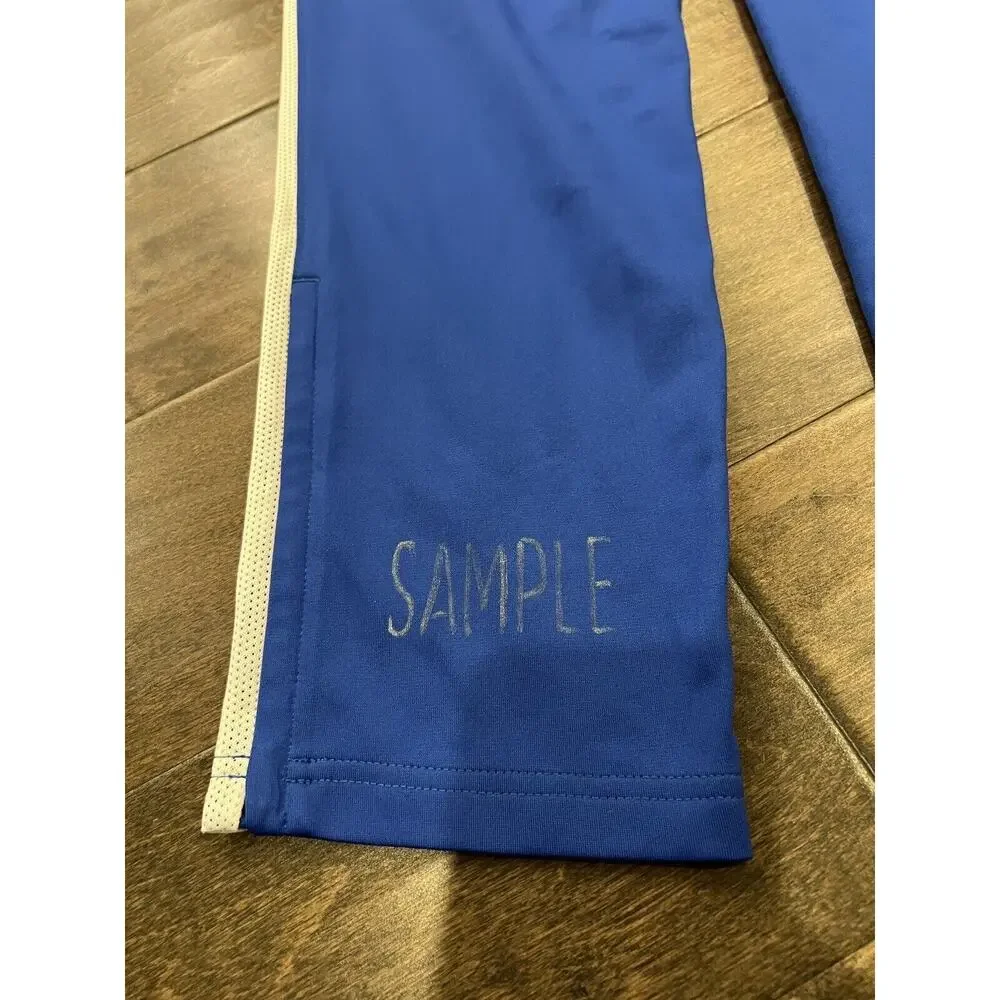 Nike Womens Blue Academy Active Ankle Zip Pants Size S SMALL Sample 859513